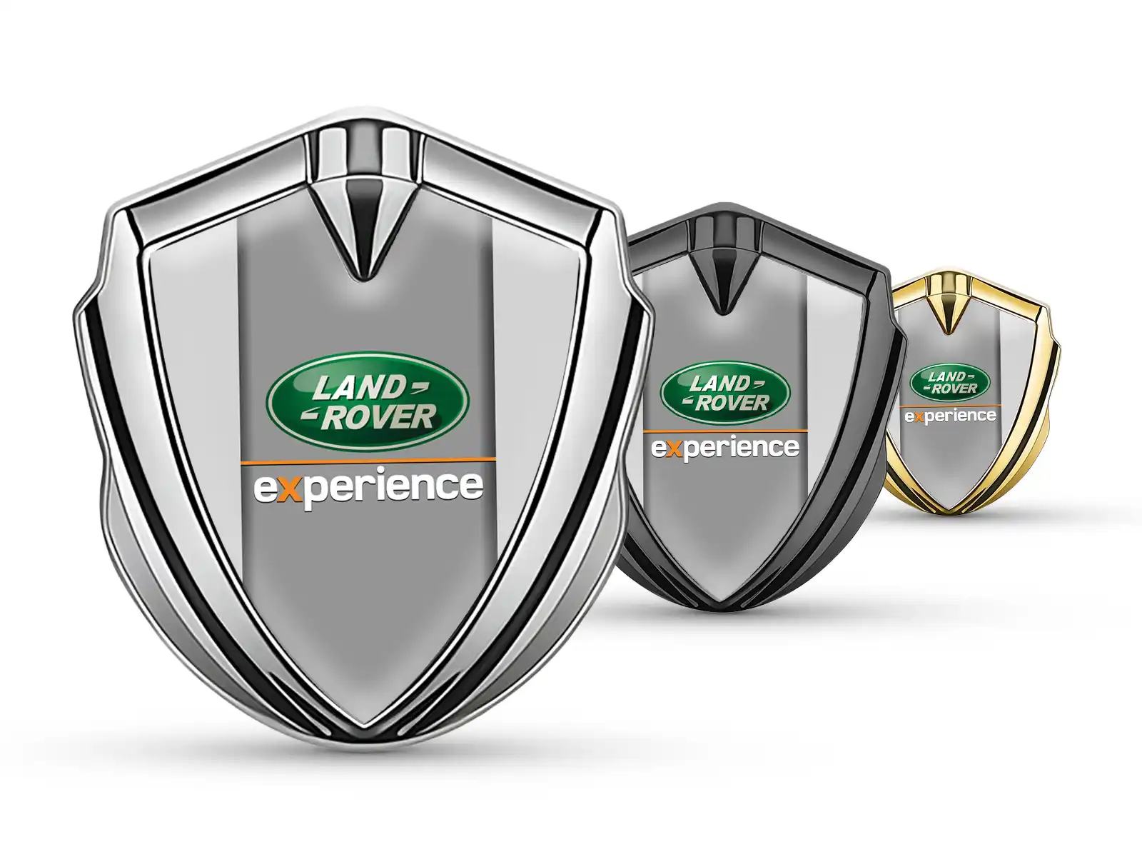 Land Rover 3D Emblem Abzeichen Max Stil Solides 3D Metall
